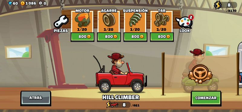 Hill Climb Racing 2 Mod (Unlimited Money, Diamonds & Fuel) 8